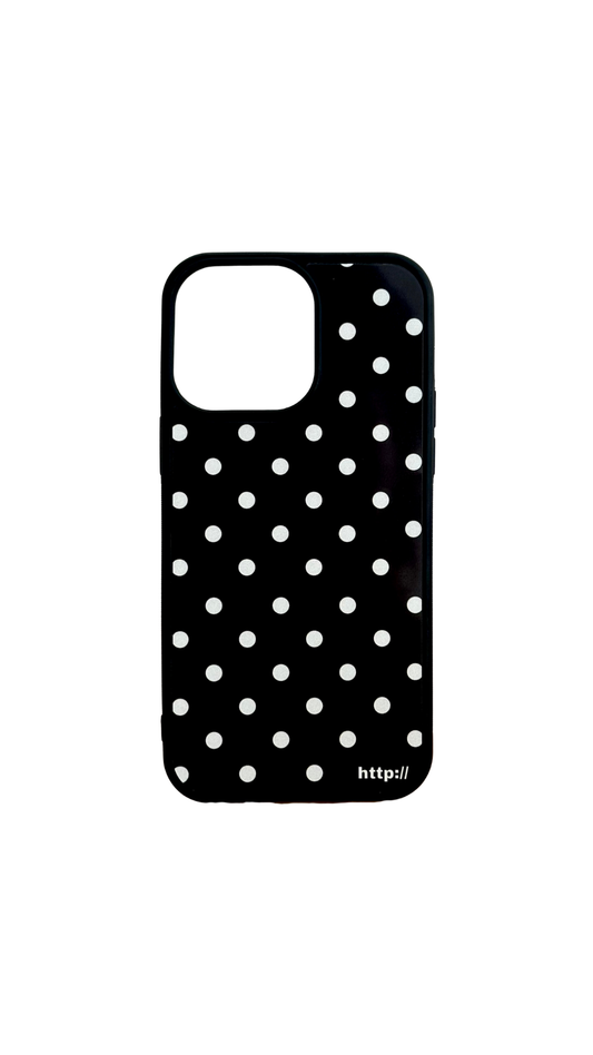 Black Polkadot Case