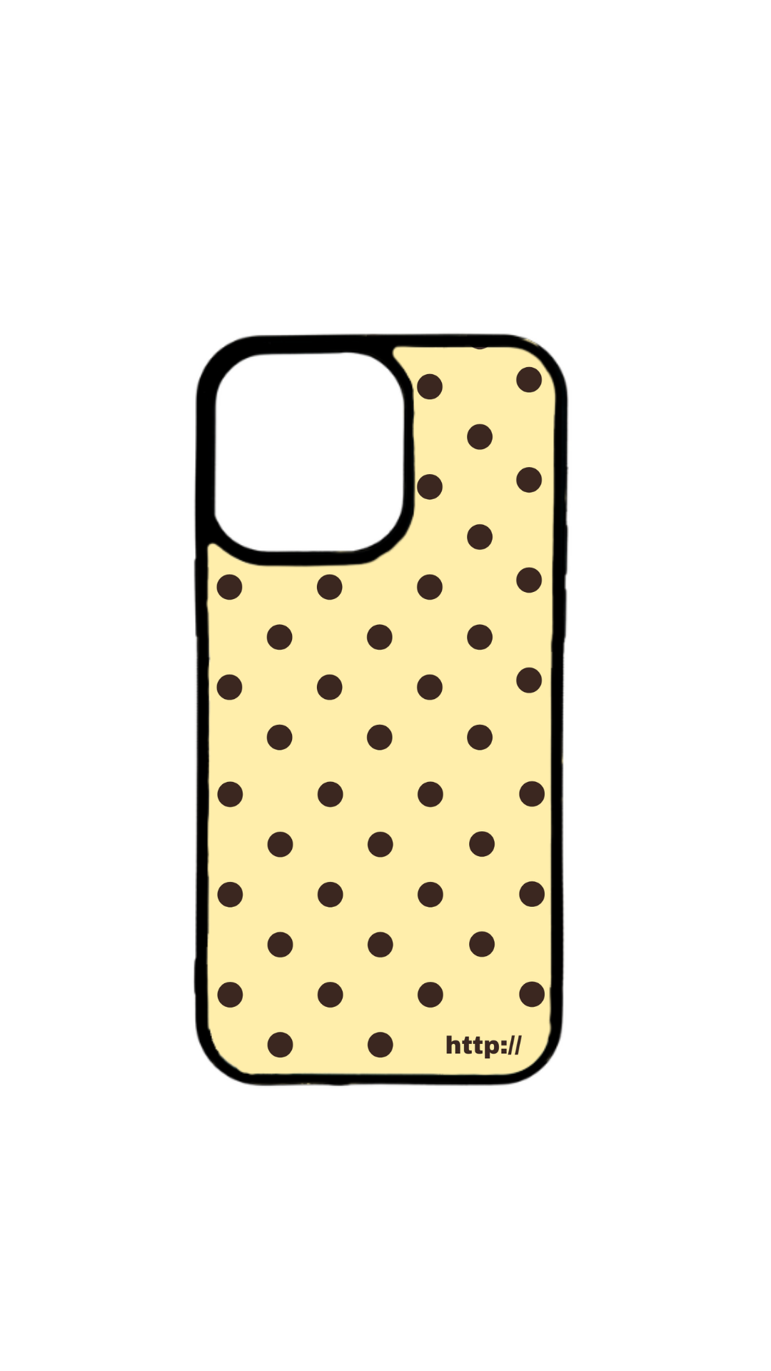 Yellow Polka Case