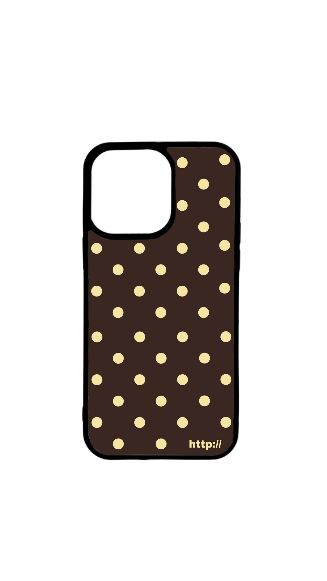Brown Polka Case