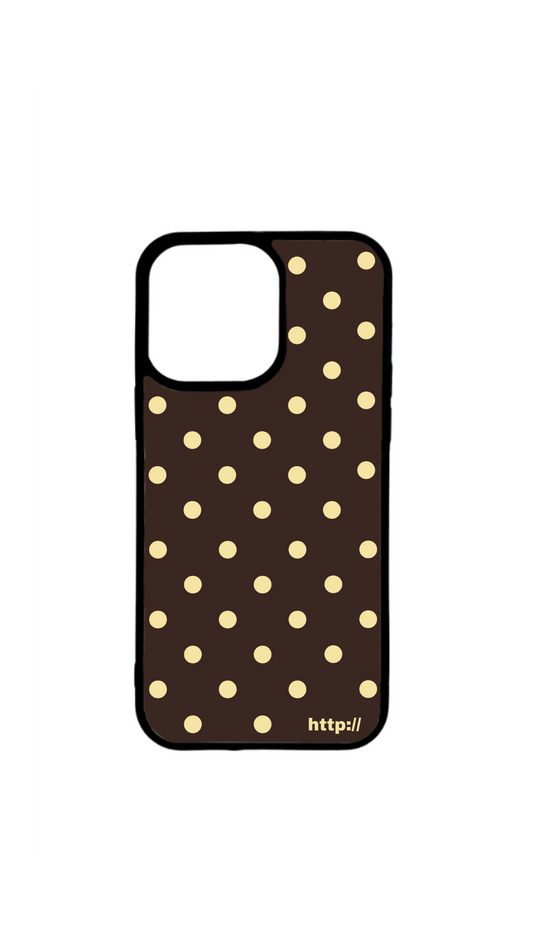 Brown Polka Case