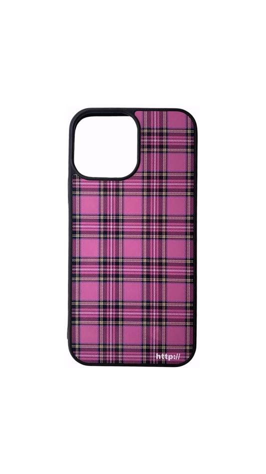 Pink Tartan Case
