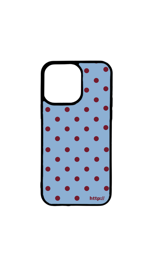 Blue Polka Case