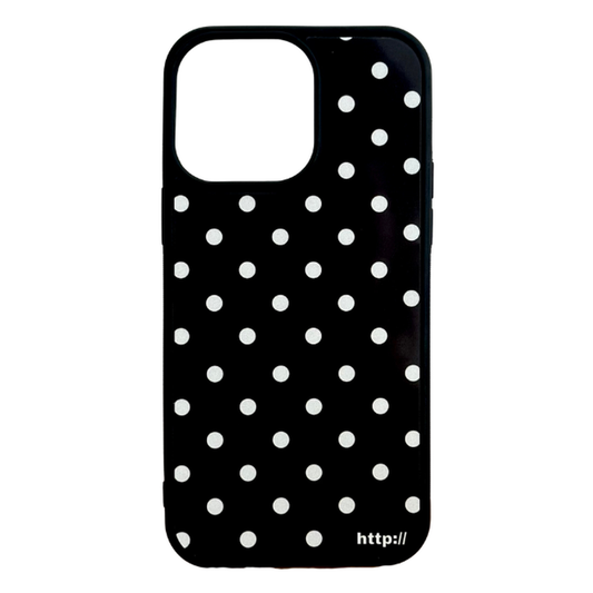 Black Polkadot Case