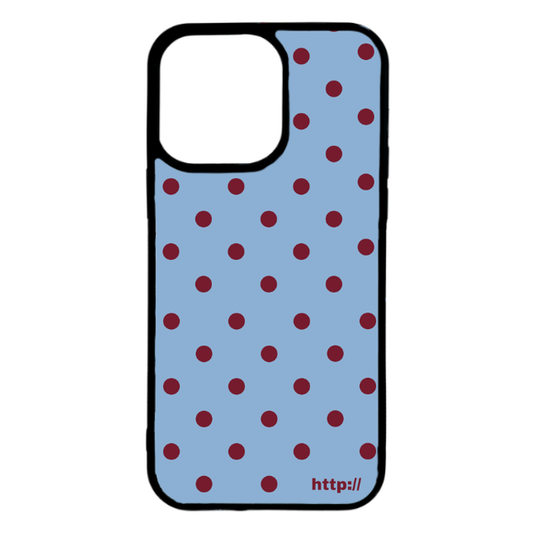 Blue Polka Case